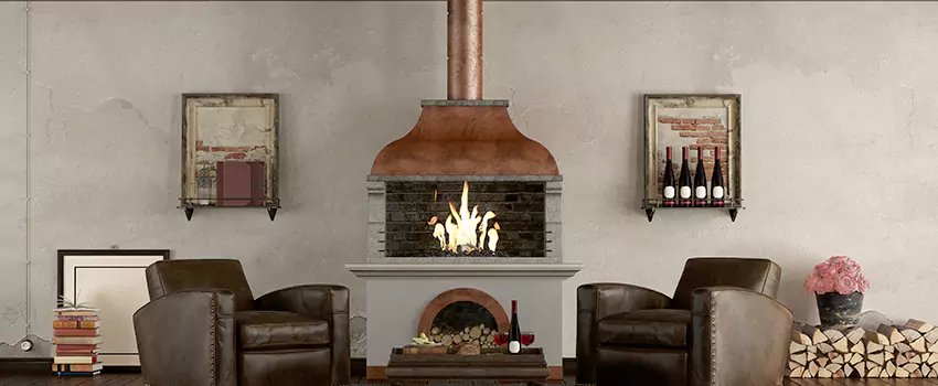 Thelin Hearth Products Providence Pellet Insert Fireplace Installation in Port Arthur, TX