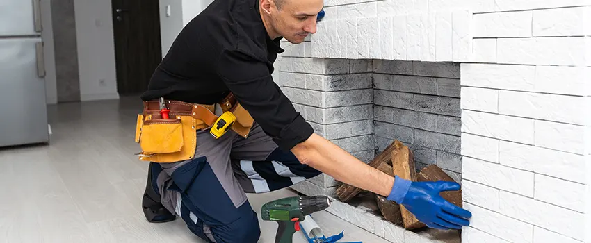Fireplace Damaged Damper Frame Repair Services in Port Arthur, Texas