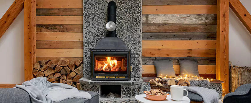 Thelin Hearth Products Direct Vent Gas Stove Fireplace Inspection in Port Arthur, Texas